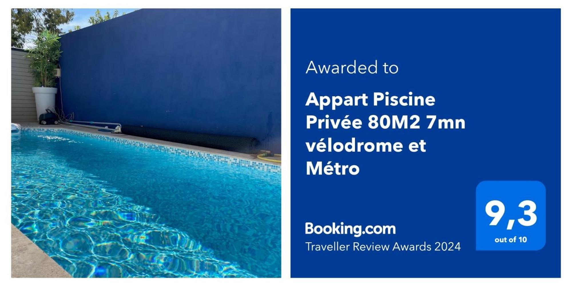 Piscine Privee 80m2 7mn Velodrome Et Metro Appartement Marseille